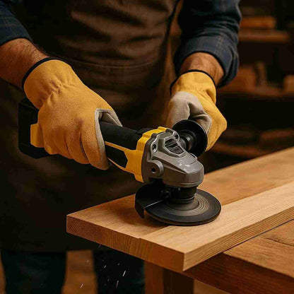 Amoladora Angular Almalux® 21V Brushless – Equivalente a 800W con 3 Velocidades y Disco 115 mm