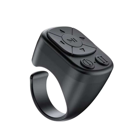 Anillo de Control Remoto Almalux®, Diseño Ergonómico, Control Bluetooth para Controlar Remotamente TikTok, Selfies, Me Gusta, Subir y Bajar