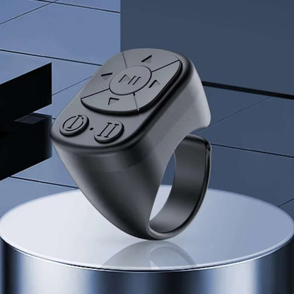 Anillo de Control Remoto Almalux®, Diseño Ergonómico, Control Bluetooth para Controlar Remotamente TikTok, Selfies, Me Gusta, Subir y Bajar