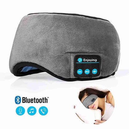 Antifaz para descansar Almalux® con auriculares bluetooth integrados
