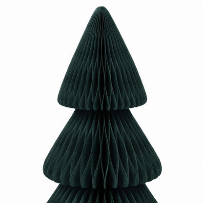 Árbol de Navidad de Papel Verde Plegable Magnético – Decoración Navideña Reutilizable de Montaje Fácil