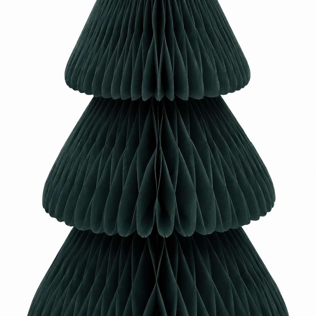 Árbol de Navidad de Papel Verde Plegable Magnético – Decoración Navideña Reutilizable de Montaje Fácil