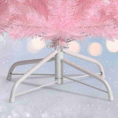 Árbol de Navidad Almalux® PVC de Alta Calidad para Decoración Interior - Reutilizable y Fácil de Montar Rosa
