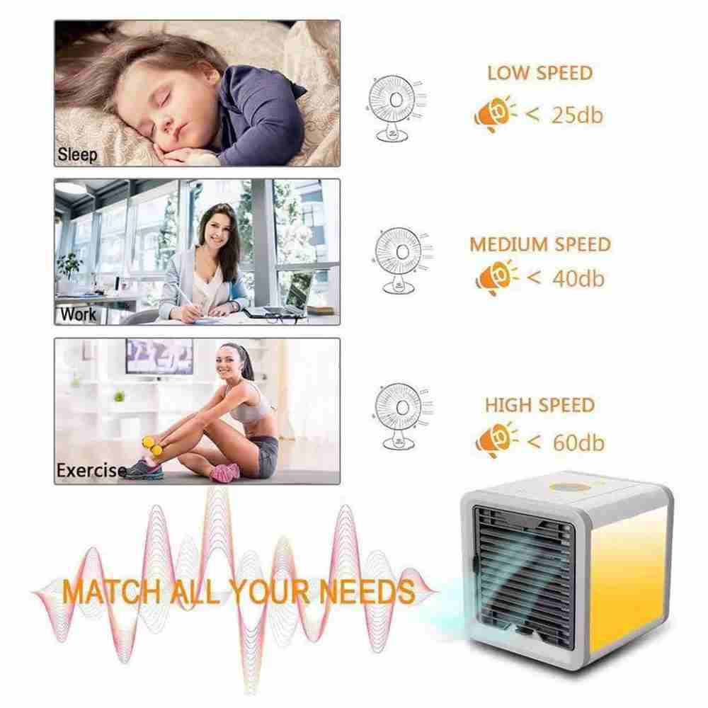 Ventilador Refrigerador Artic Air con Led Almalux®