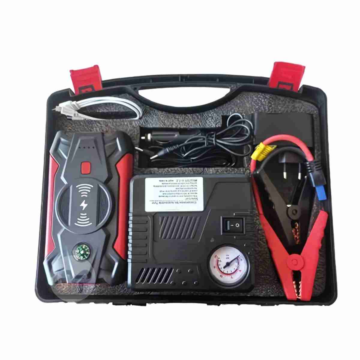 Kit de Arranque de Batería de Coche con Bomba de Aire de 26000mAH Almalux® Q-X7