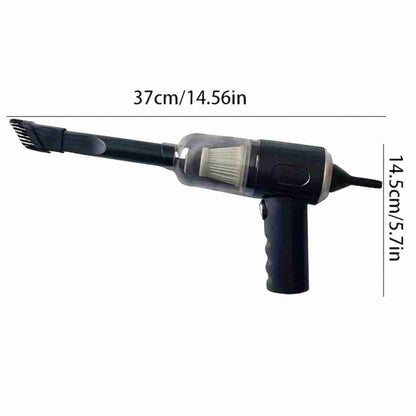 Aspiradora portátil Almalux® 3 en 1: soplador y aspirador inalámbrico de mano para la limpieza de automóviles y el hogar