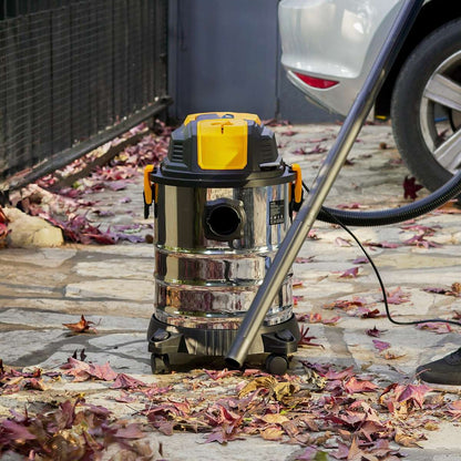 Aspiradora / Sopladora Industrial Almalux®,  1200W,  Multiuso para Sólidos y Líquidos con 9 Accesorios