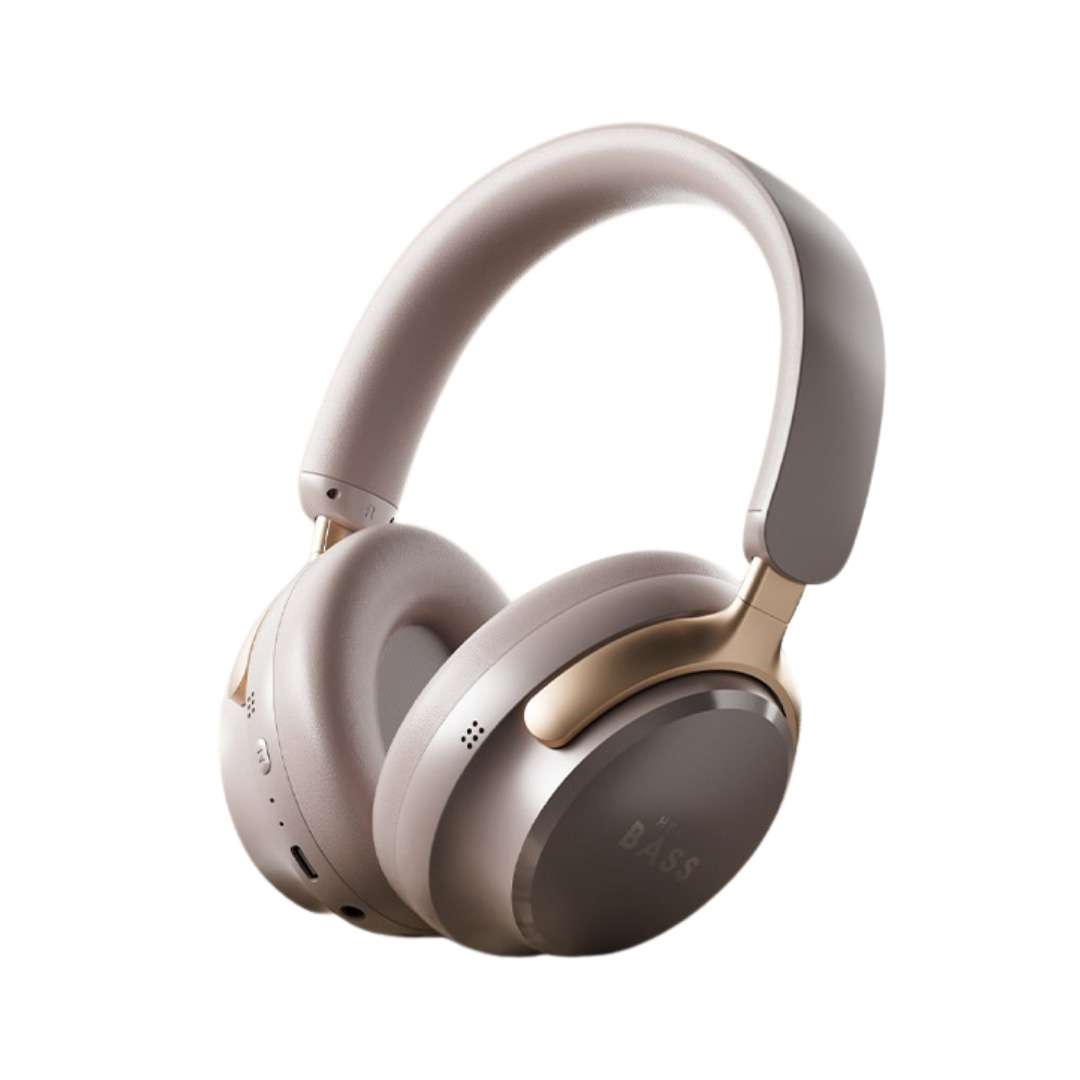 Auriculares Inalámbricos Almalux® BASS100 ANC con Cancelación de Ruido, Bluetooth 5.4, Sonido HiFi 360°, Plegables, Cómodos con Graves Potentes