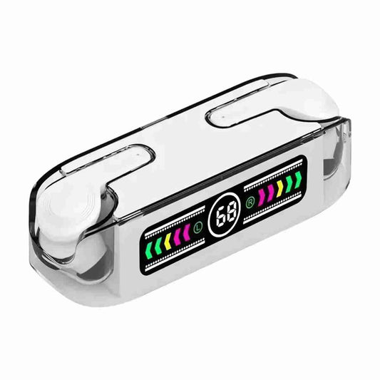 Auriculares Bluetooth 5.3 Almalux® M12 MAX -  cascos estéreo con pantalla Digital -  deportivos -  para juegos
