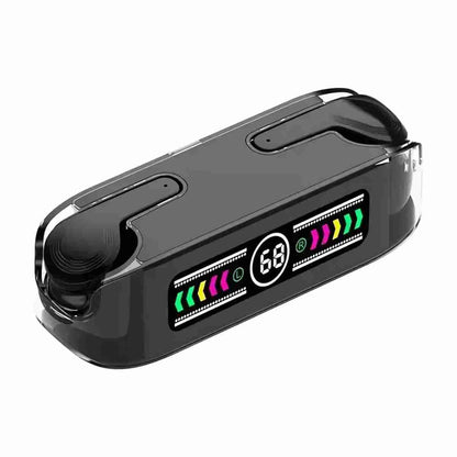 Auriculares Bluetooth 5.3 Almalux® M12 MAX -  cascos estéreo con pantalla Digital -  deportivos -  para juegos