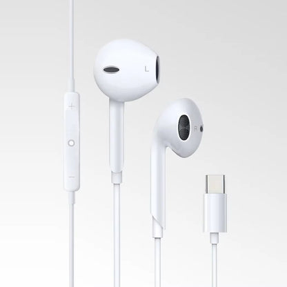 Auriculares intrauditivos por cable Almalux con conector Tipo-C
