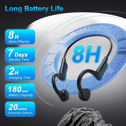 Auriculares Bluetooth Almalux® por Conducción Ósea – Flexibles, Resistentes y Seguros | IP55 | 8h de batería
