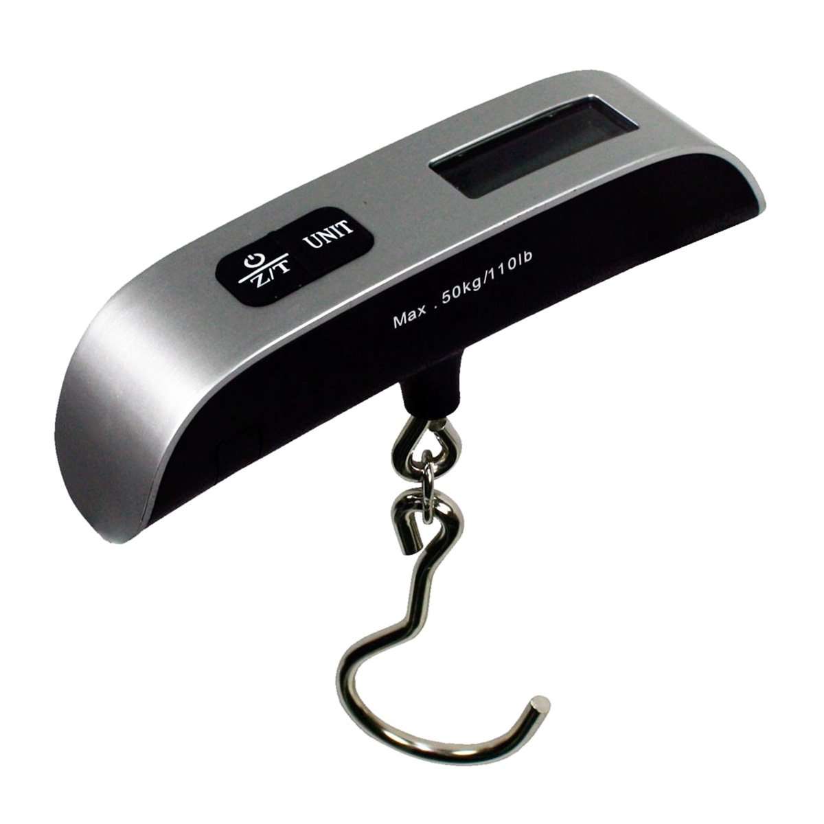 Báscula de Maletas Almalux® Electrónica con Percha – Hasta 50 kg, Pantalla Digital y Apagado Automático