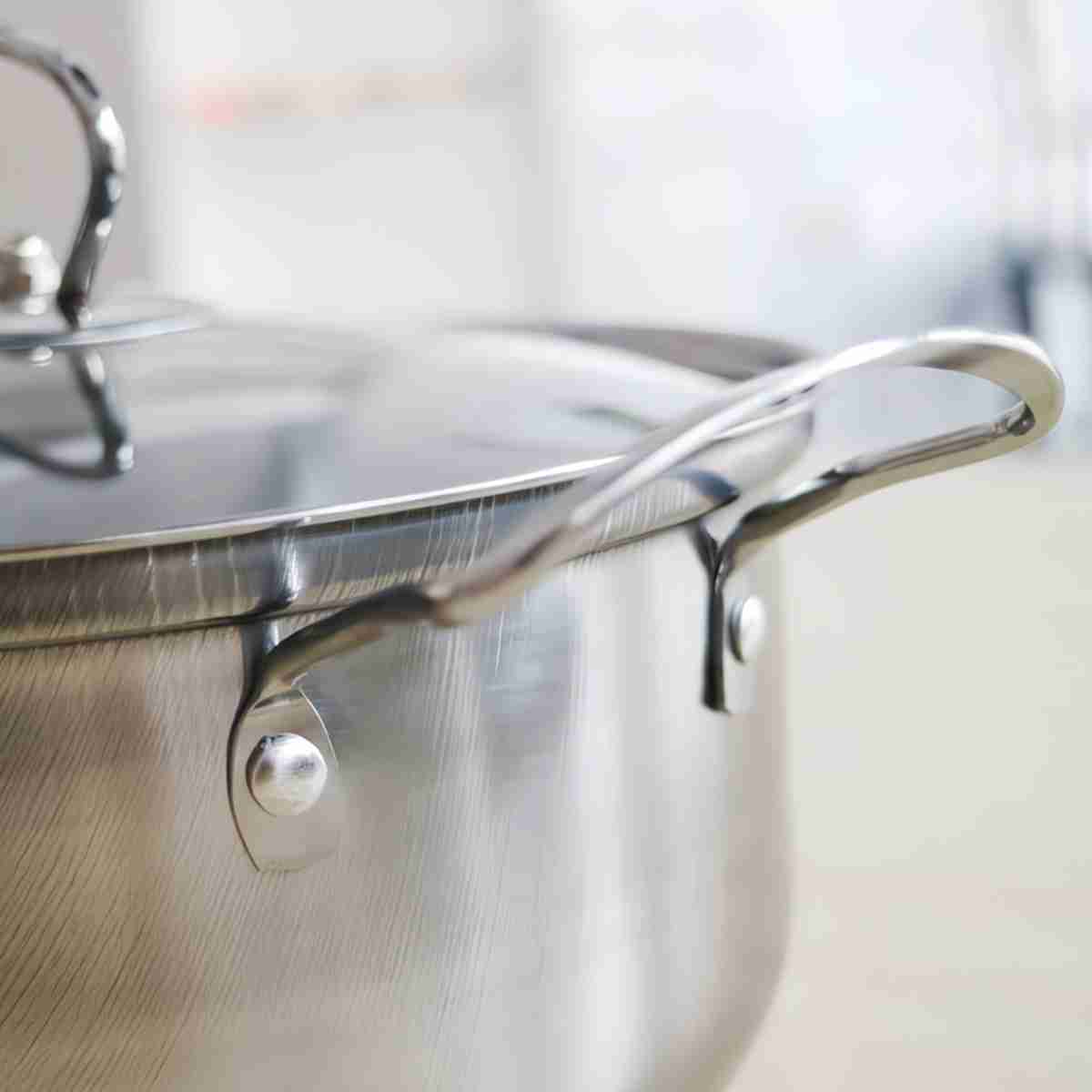 Batería de cocina Almalux® de 10 piezas en Acero Inoxidable para todo tipo de cocinas