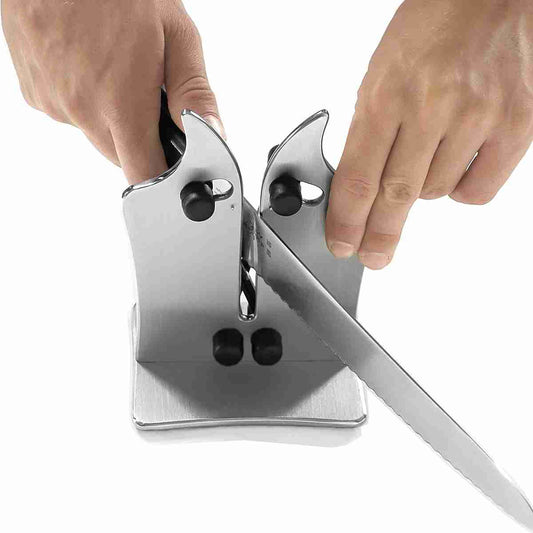 Afilador de Cuchillos Almalux Manual - Afila y Restaura Cuchillos al Instante - Resistente y Ligero