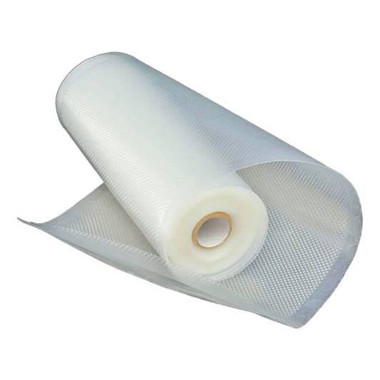 Rollo de Bolsas al Vacío Almalux® de 17x500 cm – Para Envasadora al Vacío | Conservación de Alimentos | Apto Congelador, Microondas y Hervido