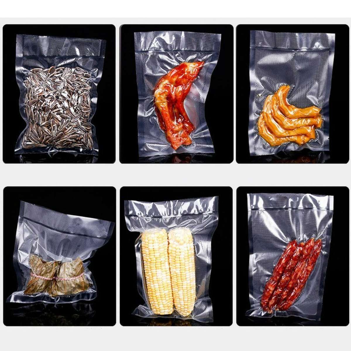 Rollo de Bolsas al Vacío Almalux® de 17x500 cm – Para Envasadora al Vacío | Conservación de Alimentos | Apto Congelador, Microondas y Hervido