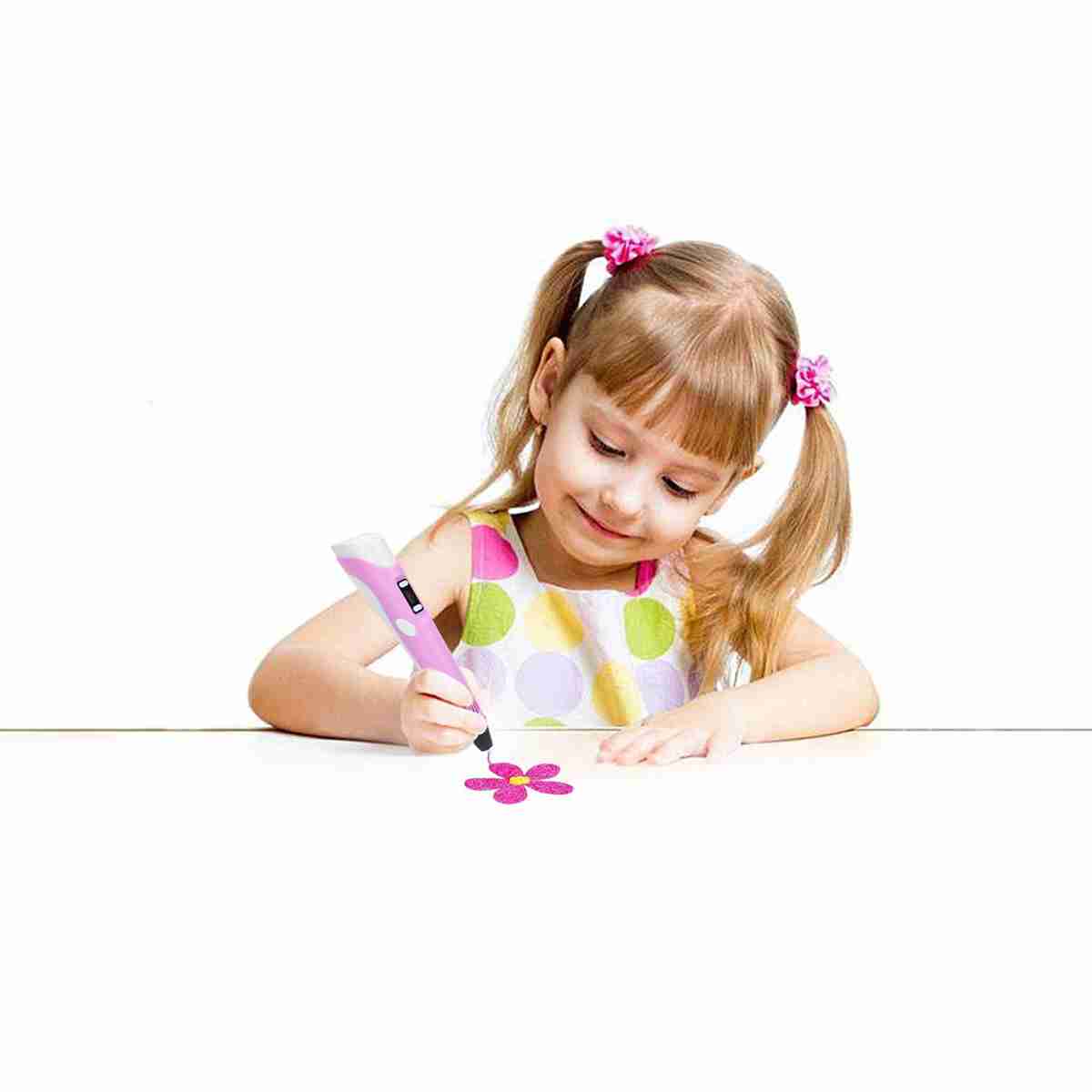 Bolígrafo Lápiz de Impresión 3D Juguete para Niños - Crear diseños en 3D de forma divertida y creativa