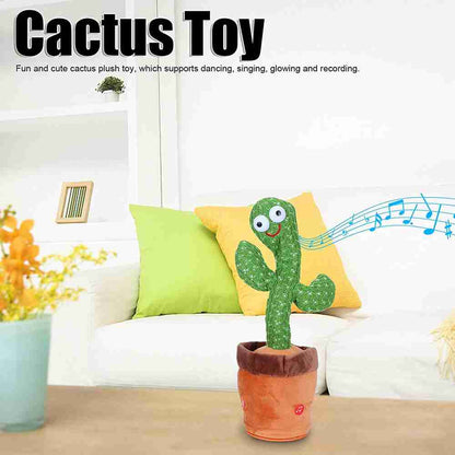 Cactus Bailarin Canta Juguete De Peluche