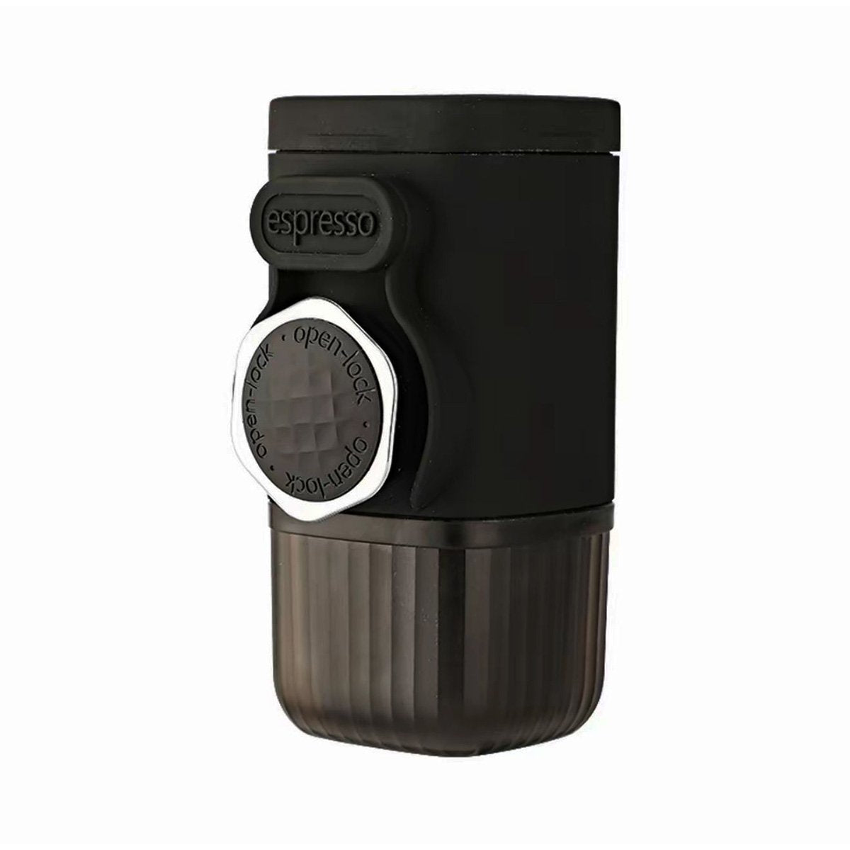Cafetera Espresso Portátil Manual Almalux® – Compatible con Cápsulas y Café Molido, Presión de 18 Bares, Sin Batería, Ultra Compacta