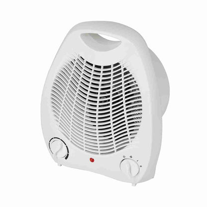 Calefactor Ventilador Almalux® de Aire Caliente / Frío -  Termoventilador -  2 Niveles Temperatura -  Con Termostato 2000W