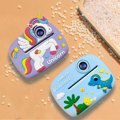 Cámara Digital Infantil Almalux® con Impresión Instantánea, Cámara Térmica para Niños con Video, Fotos al Instante