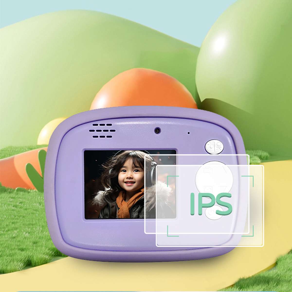 Cámara Digital Infantil Almalux® con Impresión Instantánea, Cámara Térmica para Niños con Video, Fotos al Instante