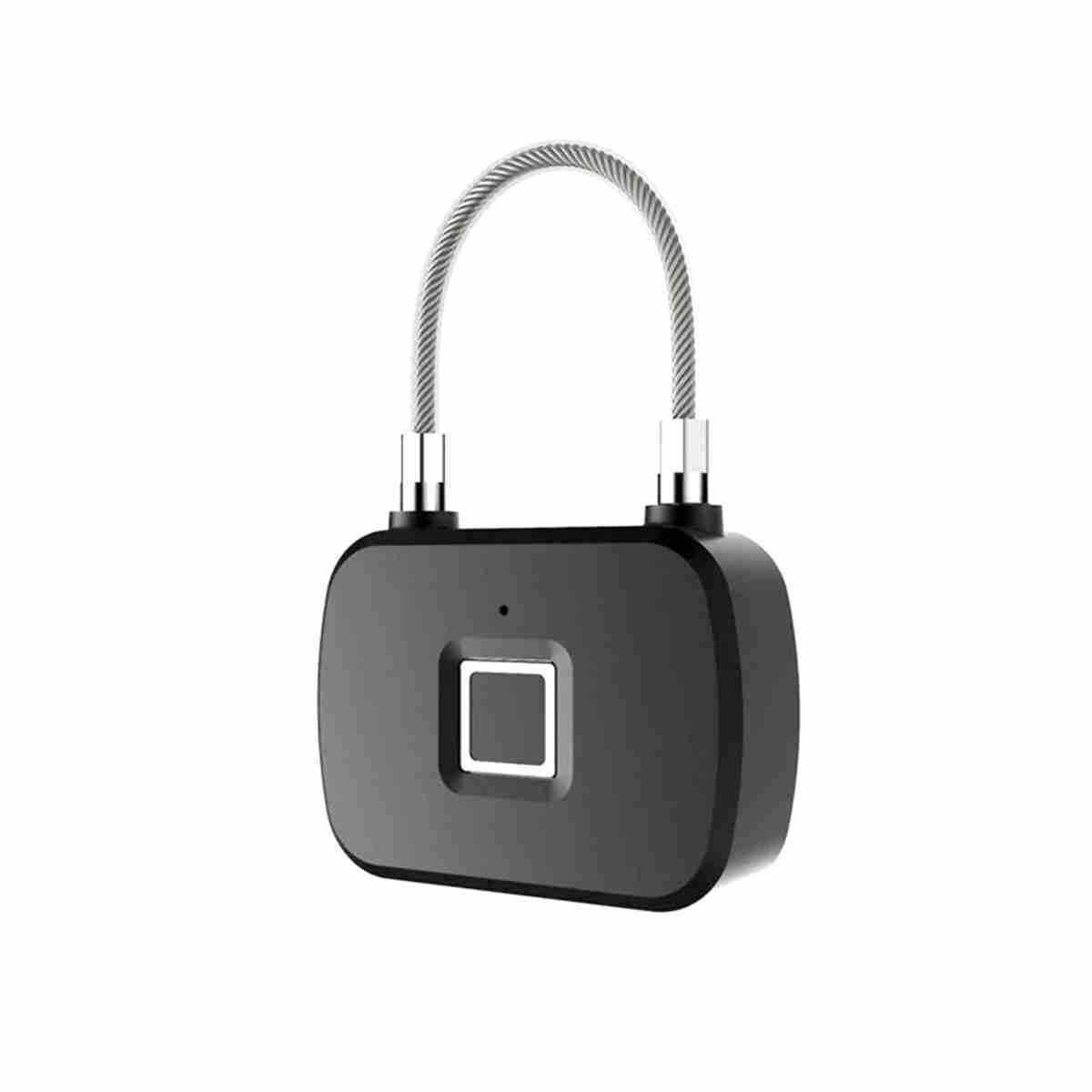 Candado con sensor de huella Almalux® Smart Fingerprint para bloqueo y desbloqueo -  tu dedo es la clave