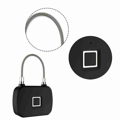 Candado con sensor de huella Almalux® Smart Fingerprint para bloqueo y desbloqueo -  tu dedo es la clave