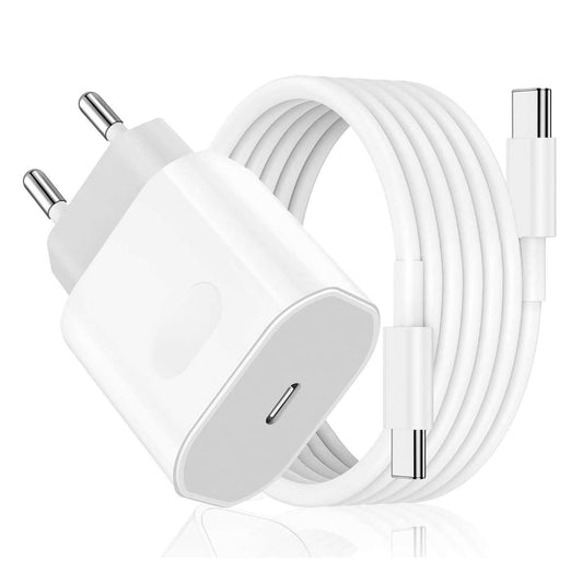 Cargador Carga rápida Almalux® con cable USB Tipo C trenzado compatible iPhone 15/16