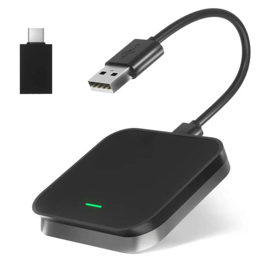 Adaptador Inalámbrico Almalux® para CarPlay y Android Auto – Conexión a la pantalla inteligente de tu coche sin cables, Automática, Bluetooth 5.0 y Alta Velocidad de 5.8GHz