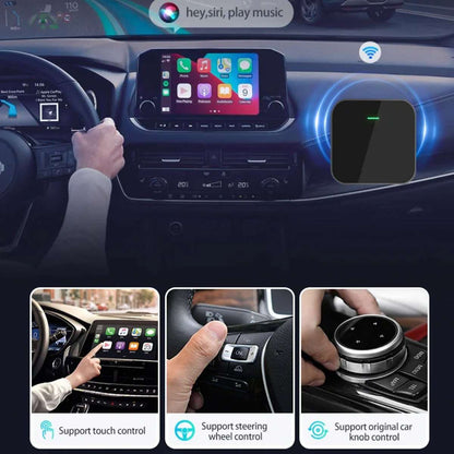 Adaptador Inalámbrico Almalux® para CarPlay y Android Auto – Conexión a la pantalla inteligente de tu coche sin cables, Automática, Bluetooth 5.0 y Alta Velocidad de 5.8GHz