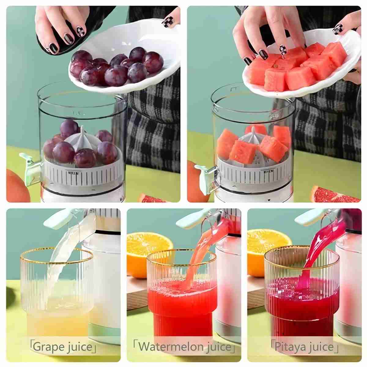 Exprimidor de Frutas Automático Almalux®: Disfruta de un zumo Fresco en Segundos