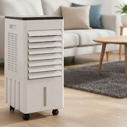 Aire Climatizado Portátil Almalux® con Mando 80W, Depósito 10L y 3 Velocidades