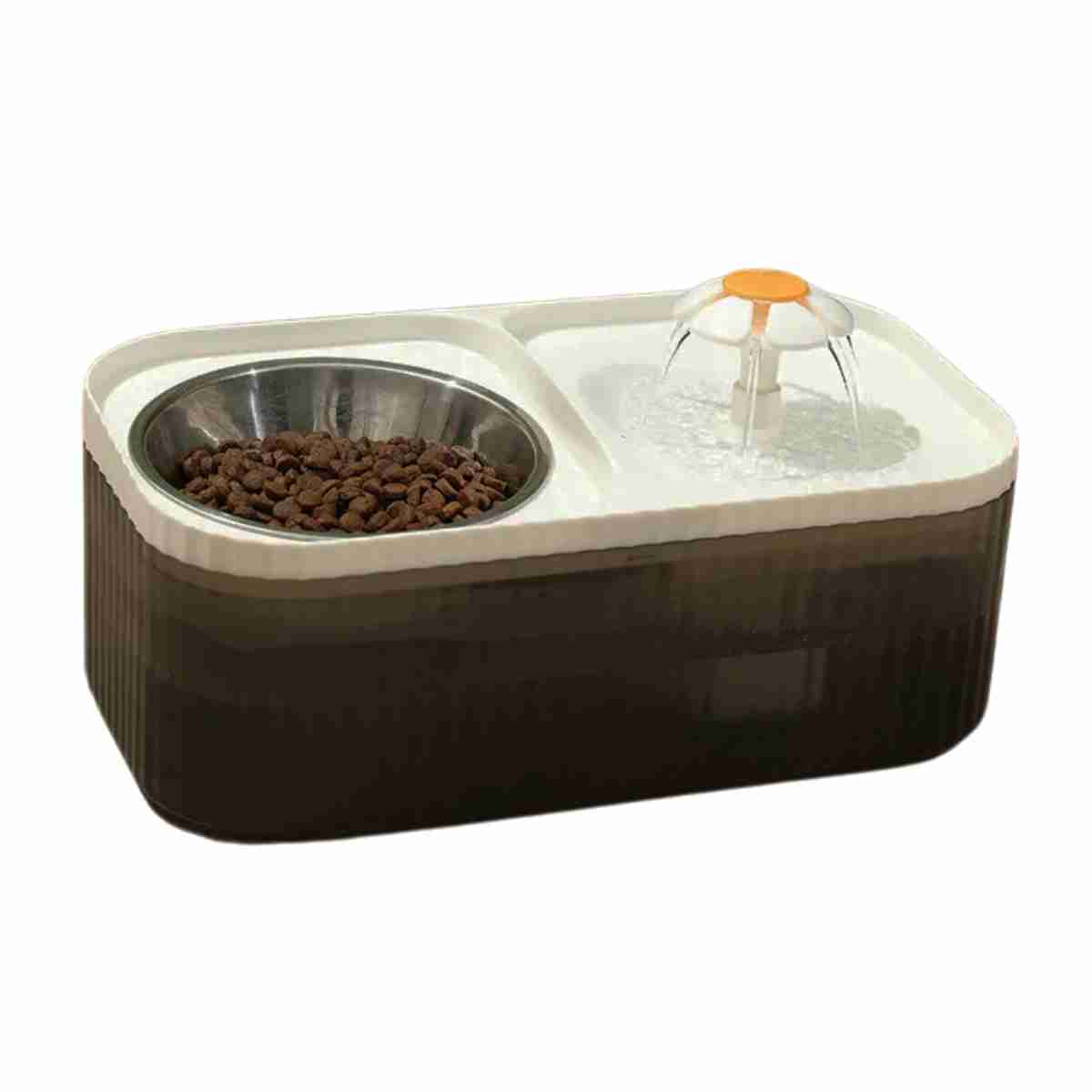 Comedero y bebedero Fuente automática para mascotas Almalux®: Mantén a tu mascota hidratada y alimentada de forma práctica y automática