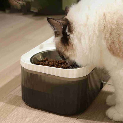 Comedero y bebedero Fuente automática para mascotas Almalux®: Mantén a tu mascota hidratada y alimentada de forma práctica y automática