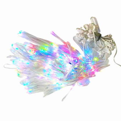 Cortina de luz LED Almalux® programable - Bluetooth - Iluminación RGB - Conexión USB - 160x160 cm