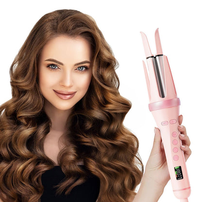 Rizador de pelo automático Almalux Curler con 4 ajustes de temperatura, sin daño