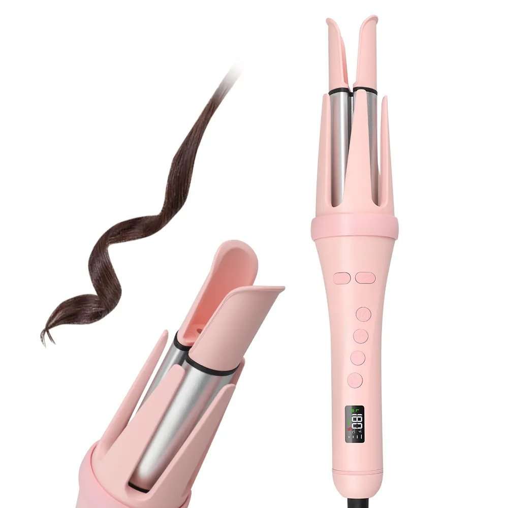 Rizador de pelo automático Almalux® Curler con 4 ajustes de temperatura, sin daño