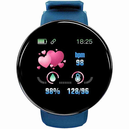 Reloj Smartwatch Almalux® KD18 con pantalla TFT de 1.3" -  frecuencia cardíaca -  presión arterial y notificaciones