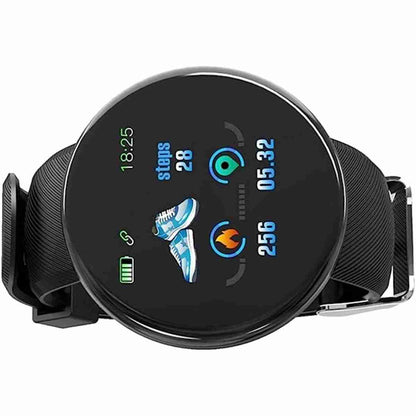Reloj Smartwatch Almalux® KD18 con pantalla TFT de 1.3" -  frecuencia cardíaca -  presión arterial y notificaciones