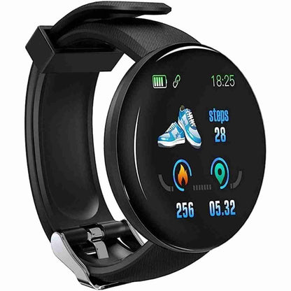 Reloj Smartwatch Almalux® KD18 con pantalla TFT de 1.3" -  frecuencia cardíaca -  presión arterial y notificaciones
