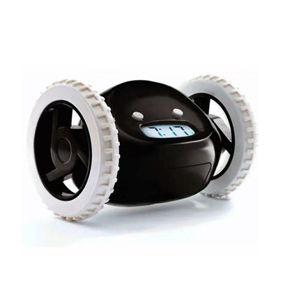 Reloj Despertador Fugitivo Almalux® con Ruedas | Despertador que Corre y se Esconde | Alarma Fuerte para Dormilones