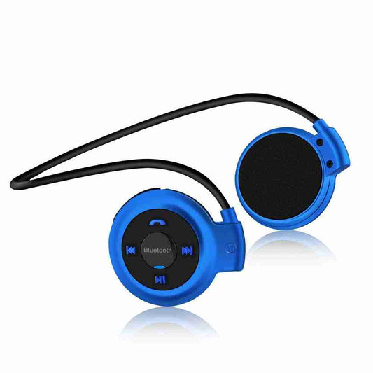 Auriculares Bluetooth Almalux®® Deporte - Azul con Radio FM y Conexión Bluetooth V4.1