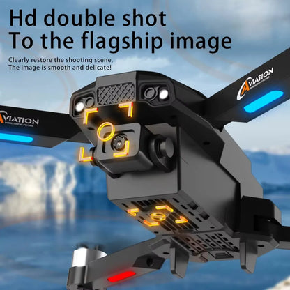 Dron Almalux® F205 con Cámara Dual 4K HD – Control Remoto con Pantalla, Motor Sin Escobillas, FPV Wifi y Giro 360°