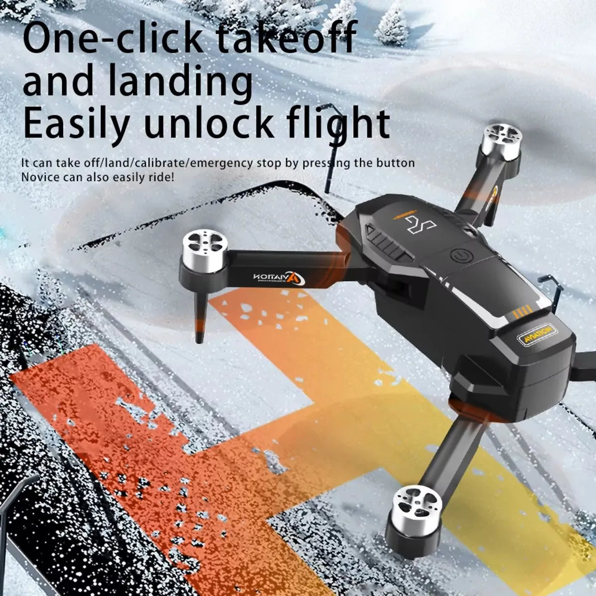 Dron Almalux® F205 con Cámara Dual 4K HD – Control Remoto con Pantalla, Motor Sin Escobillas, FPV Wifi y Giro 360°