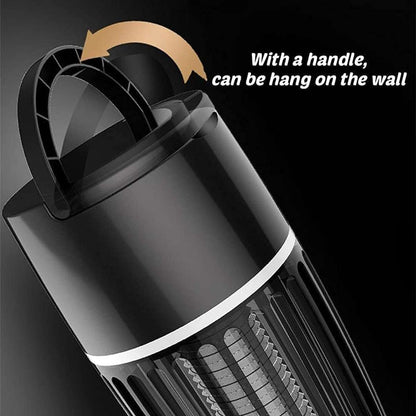 Lámpara Mata Mosquitos Eléctrica Almalux® Recargable con Luz Nocturna LED, Trampa para Insectos Interior y Exterior