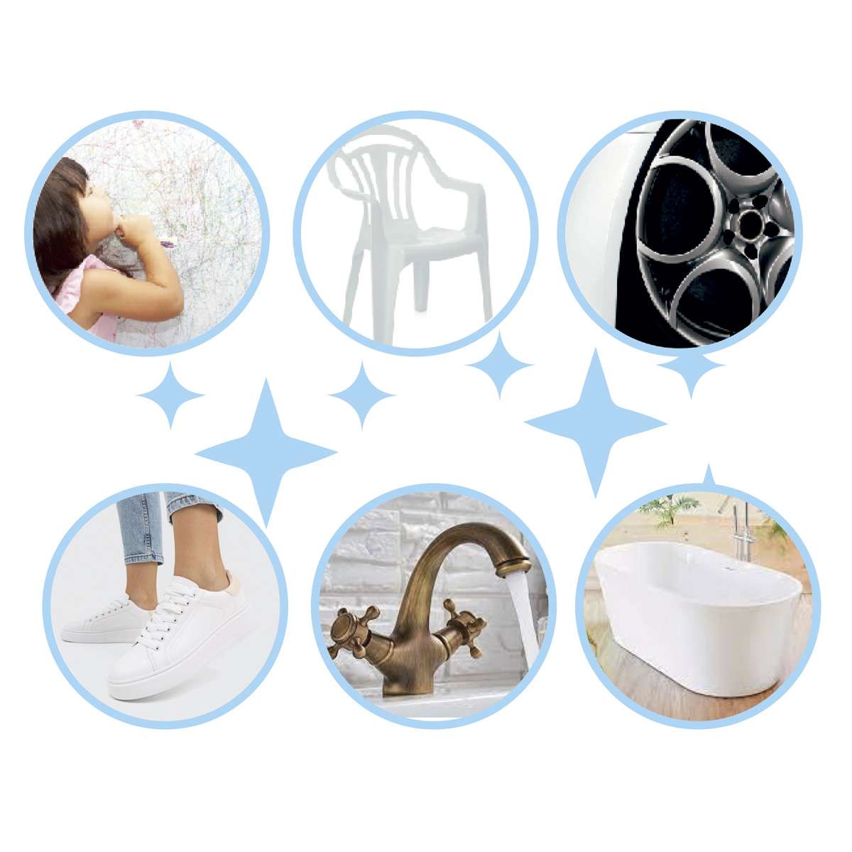 Esponja Mágica Almalux® Pack 12 Unidades de Melamina 12 x 6 x 3 cm para Limpieza Multiusos
