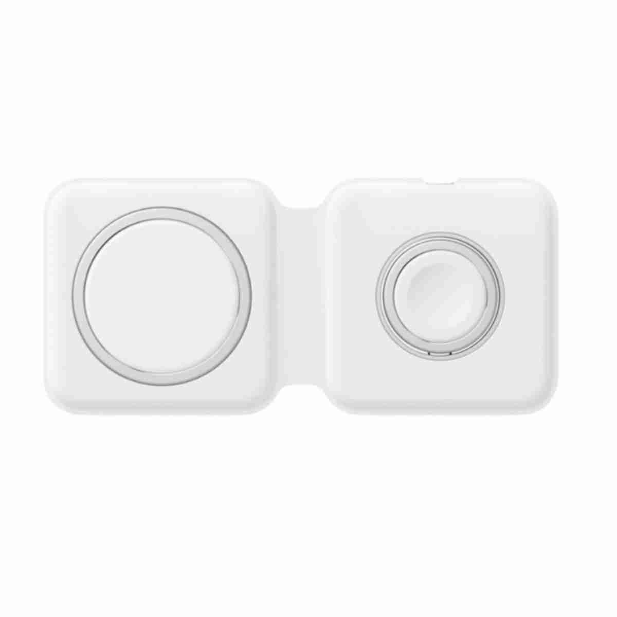 Estación de carga rápida 2 en 1 Almalux® -  cargador inalámbrico Qi magnético plegable