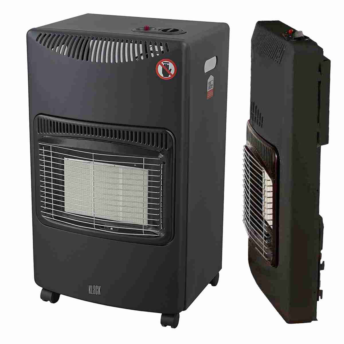 Estufa De Gas Cerámica Plegable Almalux® -  Sistema ODS -  4.2kw -  con Asas y Ruedas